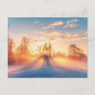 Winterliche Postkarte Vykort