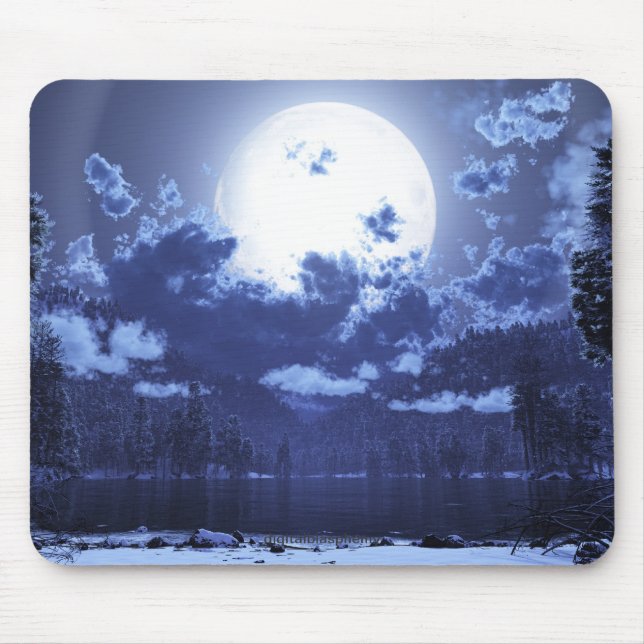Wintermoon Mousepad Musmatta (Framsidan)