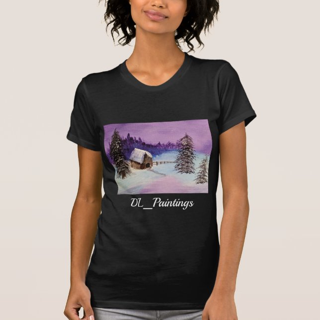 Winter's Bliss T-Shirt (Framsida)