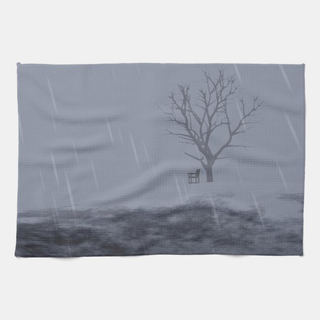 Winter's Chill Kitchen Towel Kökshandduk (Horisontell)
