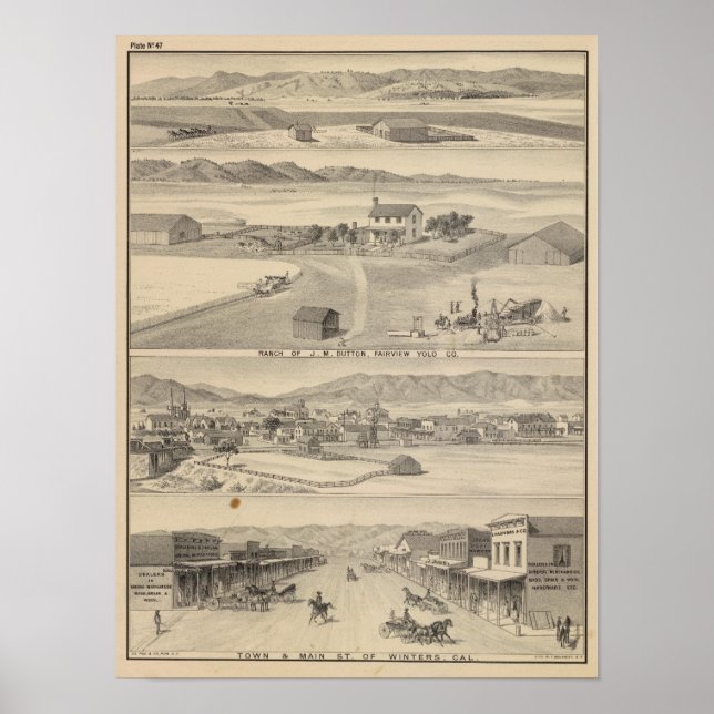 Winters Dutton ranch Poster (Framsidan)