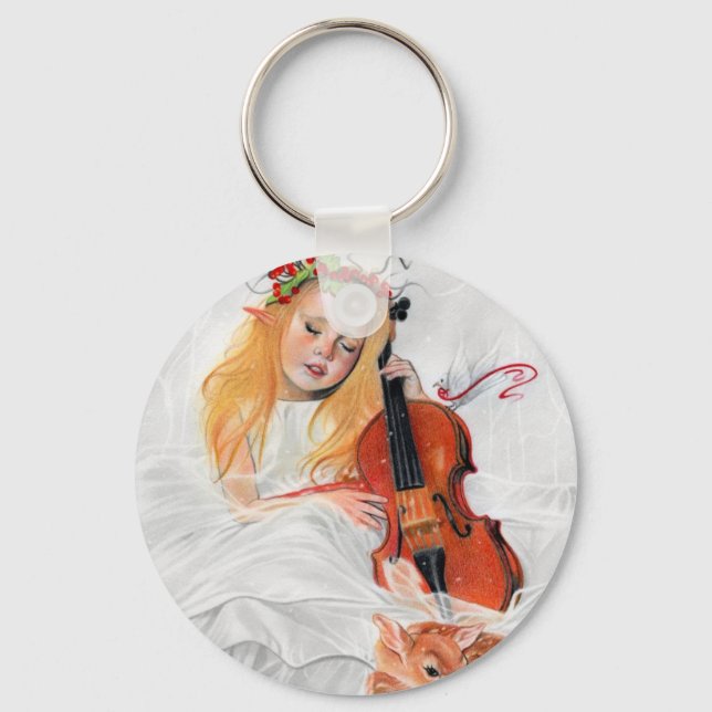 Winter's Sång Elven princess keychain Nyckelring (Framsida)