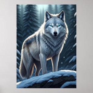 Winter's Watcher - Vargen Poster