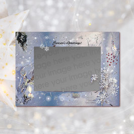 Winterscape Helgdag Template! Helgkort