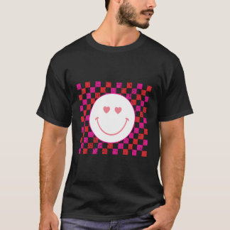 WinterSmiley Ansikte Kärlek T Shirt
