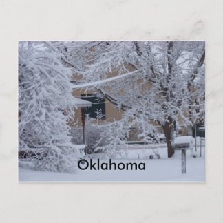 Winterstorm 2010 (Oklahoma) Vykort