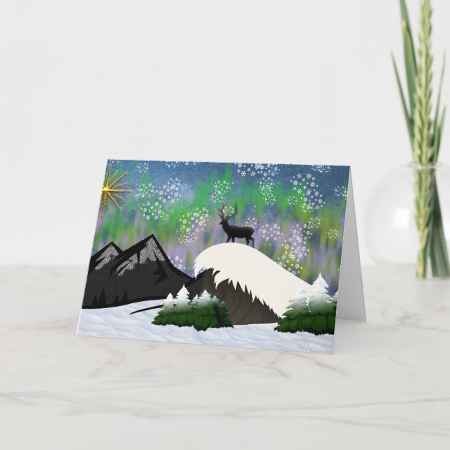 Wintertide Whispers Kort (Framsida)