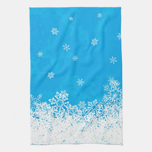 Wintertime Kitchen/Bath Towel 16 x 24 tum Kökshandduk (Vertikal)