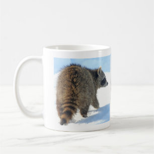 WintertimeRaccoonutfärd Kaffemugg