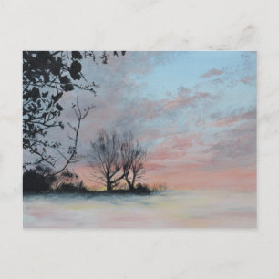 Wintery Sunrise Vykort