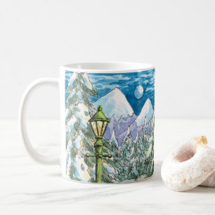Wintery Woodland Kaffemugg