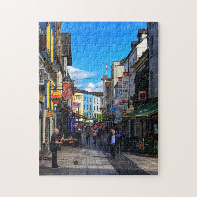 Winthrop Street, Kork, Ireland Puzzle Pussel (Vertikal)