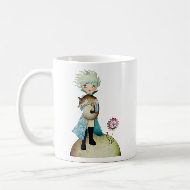 Wintry Prince Råna Kaffemugg (Vänster)