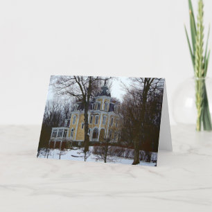 Wintry Victorian Helgkort