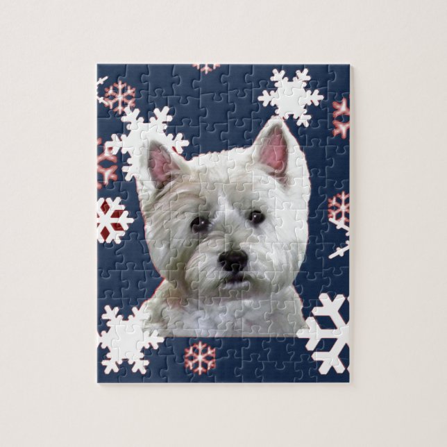 WINTRY WESTIE PUSSEL (Vertikal)