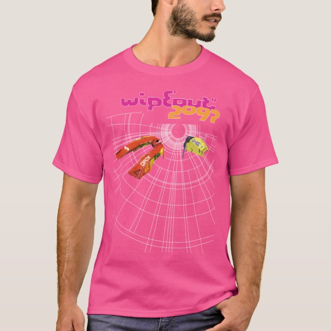 Wipeout 2097 - Spelskydd T Shirt (Framsida)