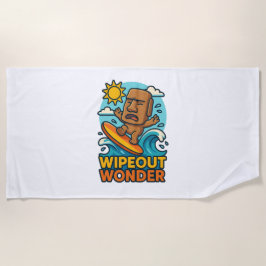 Wipeout Moai Chibi Surfa Misslyckas