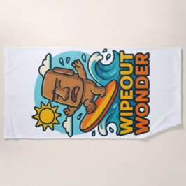 Wipeout Moai Chibi Surfa Misslyckas