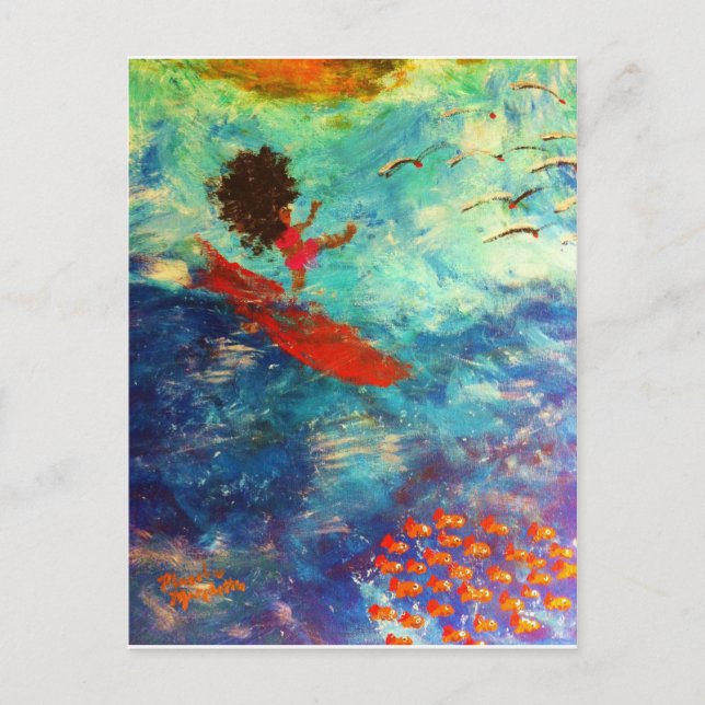 "Wipeout" Vykort (Framsida)