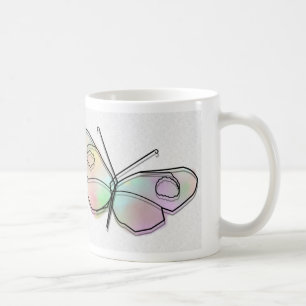 Wire Butterfly Kaffemugg