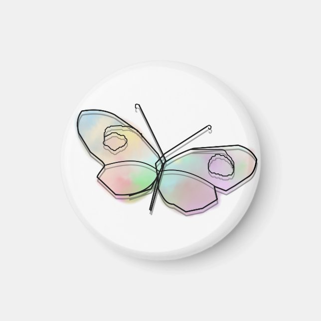 Wire Butterfly Magnet (Framsidan)