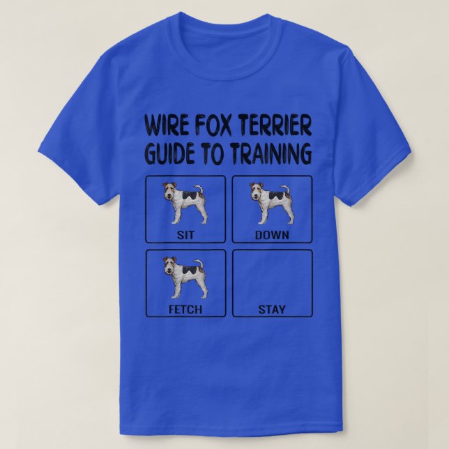 Wire Fo Terrier Guide To Training Dog Obedience690 T Shirt (Design framsida)