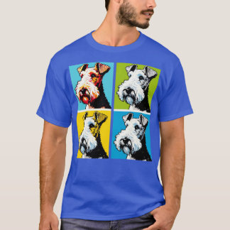 Wire Fox Terrier Art-Hundälskare T Shirt