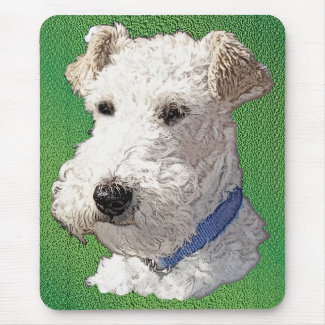 Wire Fox Terrier Art Musmatta (Framsidan)