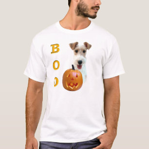 Wire Fox Terrier Boo Tee Shirt