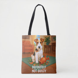 Wire Fox Terrier - Definitely Not Guilty Tygkasse