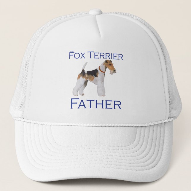 Wire Fox Terrier Fars Dag Keps (Framsida)