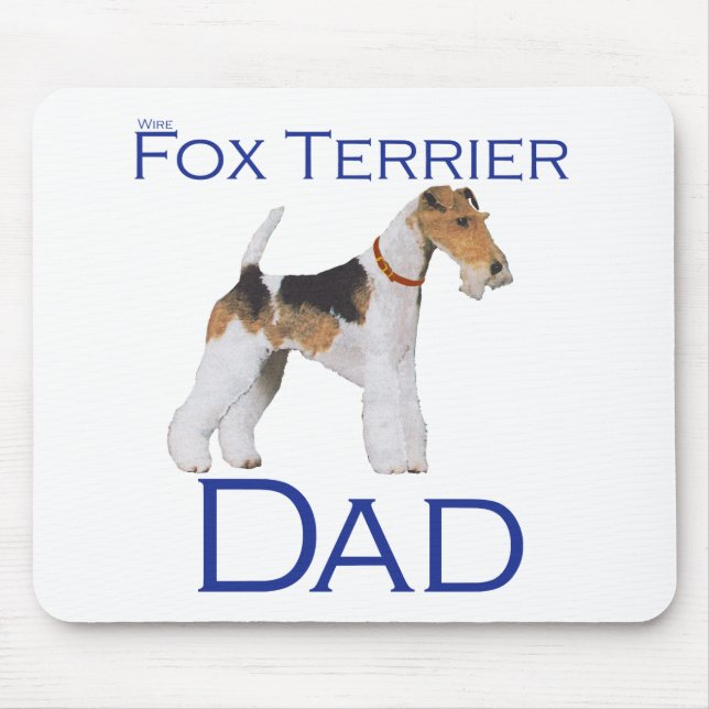 Wire Fox Terrier Fars dag Musmatta (Framsidan)