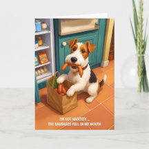 Wire Fox Terrier - jag är inte stygg