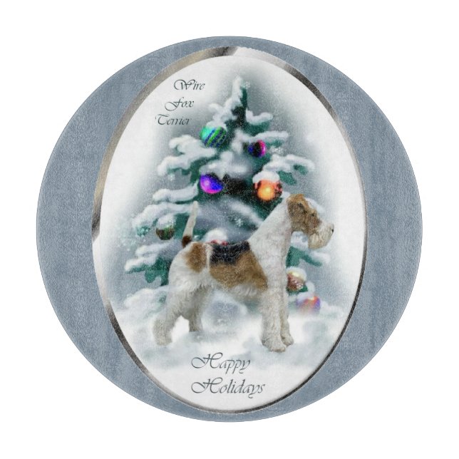 Wire Fox Terrier-jul (Framsidan)