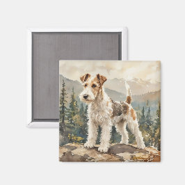 Wire Fox Terrier Magnet