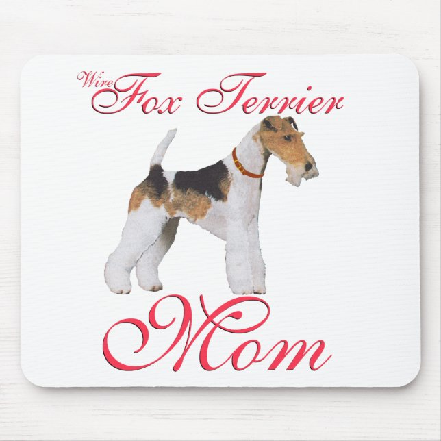 Wire Fox Terrier Mors dag Musmatta (Framsidan)