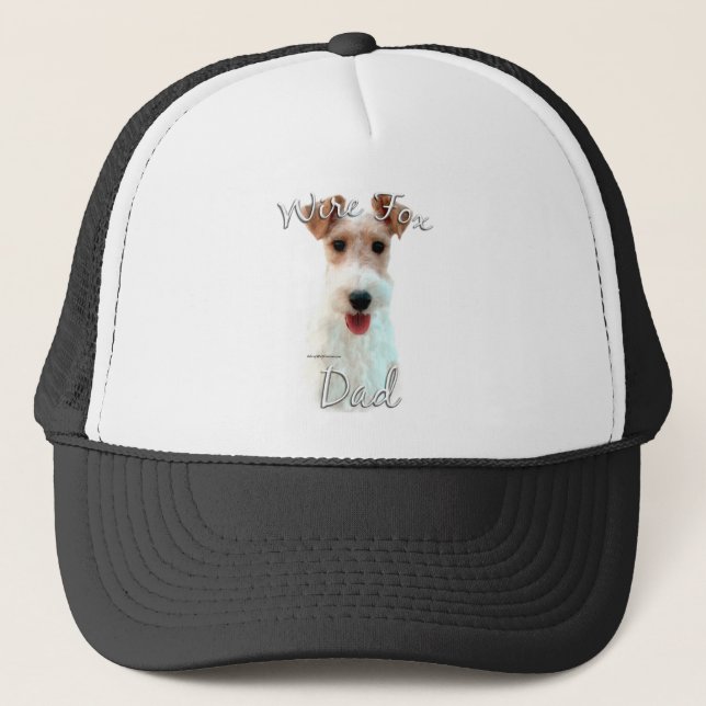 Wire Fox Terrier Pappa 2 Keps (Framsida)