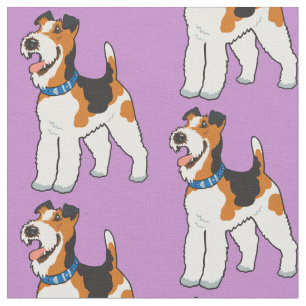 Wire Fox Terrier Tyg
