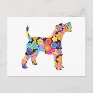 Wire Fox Terrier Vykort