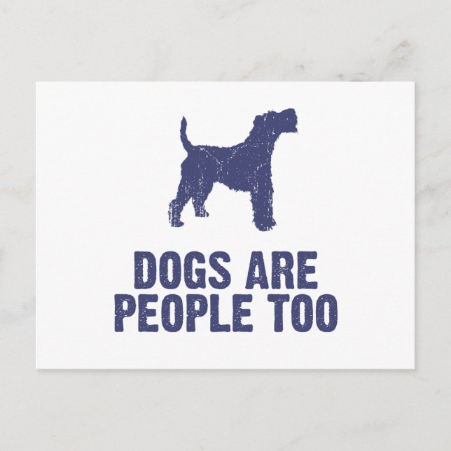 Wire Fox Terrier Vykort (Framsida)