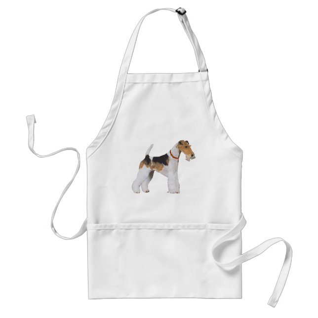 Wire Foxterrier Förkläde (Framsidan)