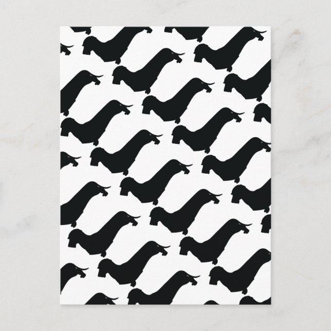 Wire Hair Dachshund-vykort Vykort (Framsida)