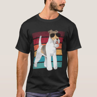 Wire Hair Fox Terrier Hund Funny Mamma Pappa Cloth T Shirt