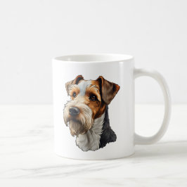 Wire Hair Fox Terrier Kaffemugg