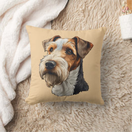 Wire Hair Fox Terrier Kudde