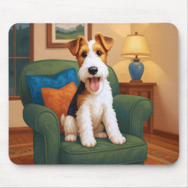 Wire Hair Fox Terrier - This Seat's Taken Musmatta