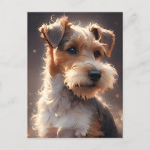 Wire Hair Fox Terrier Twilight