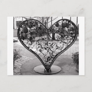 Wire Heart Vykort