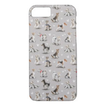 Wire Hved Fox Terrier iphone case