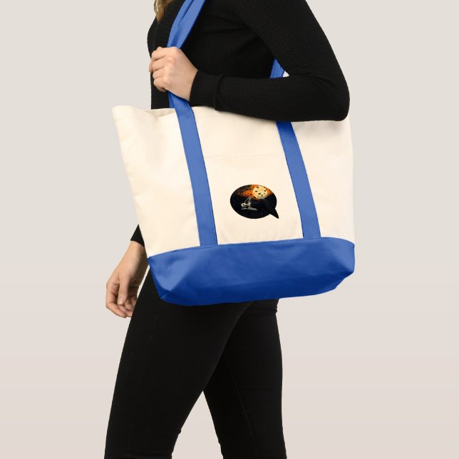 Wired Lady Totebag Tygkasse (Framsida (produkt))